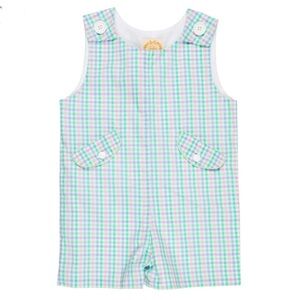 Beaufort bonnet company Prescott Pocket Jon Jon Sir Proper Peppy Plaid 18-24M